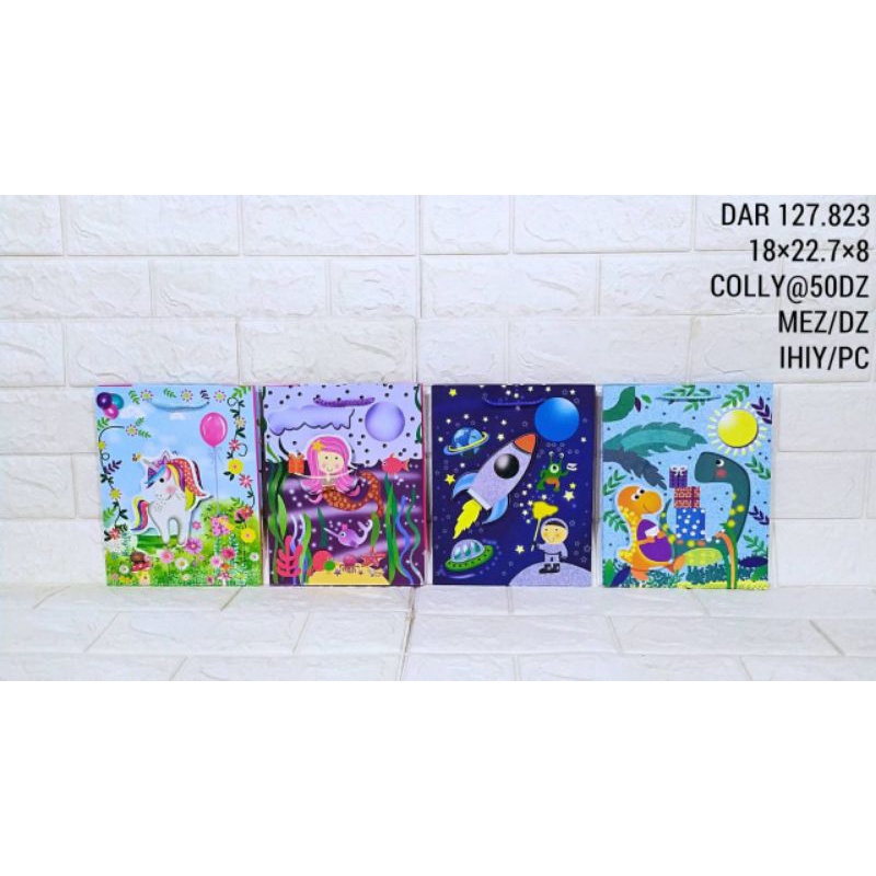 Paper Bag 18cm|Paper Bag Tali|Tas Kertas|Tas Kado|Goodie Bag|Tas Souvenir