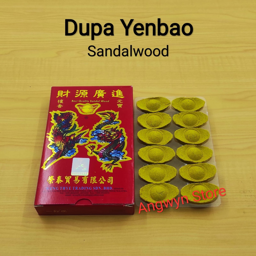 Dupa Yenbao Sandalwaood / Dupa Sembahyang