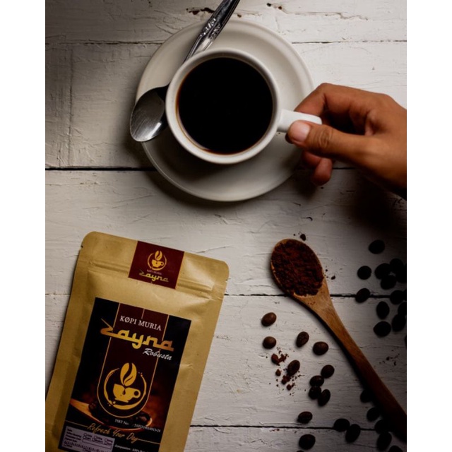 

Kopi Muria Zayna Robusta Natural 100 gr