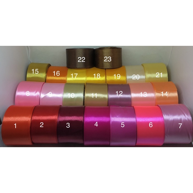 

Pita Satin Polos #1 2 Inch (5cm)