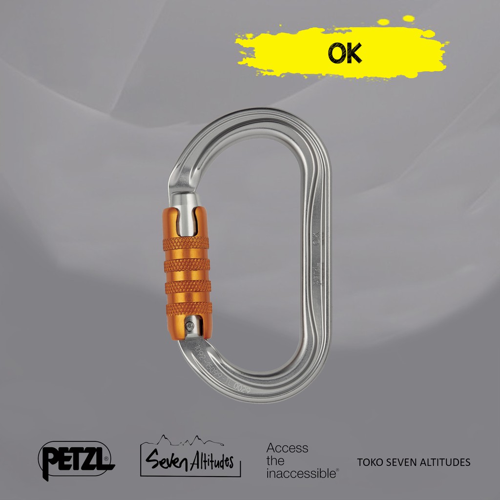 Carabiner Petzl OK Triact Lock