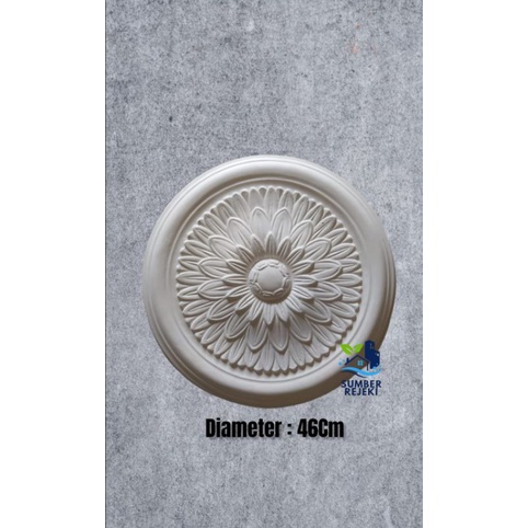 Lis/List Profil Gypsum Plafon Bunga Lampu,Motif Matahari