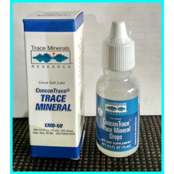 CMD Trace Mineral - Trace Mineral 250 Drops 15 ml ( CMD 1/2 Oz ) Asli 100% Original