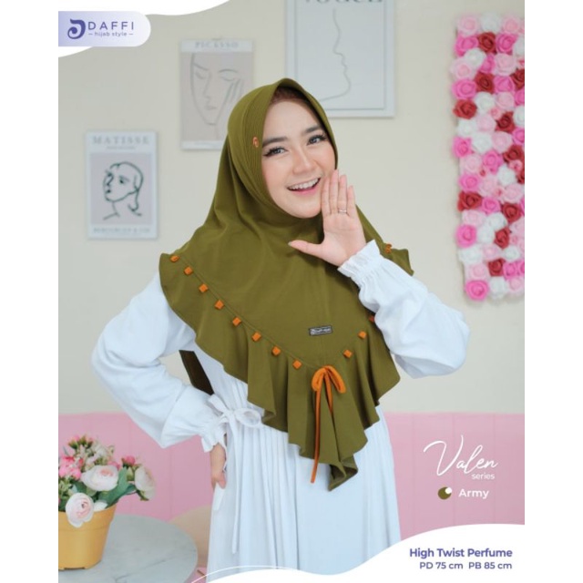 Jilbab Instan Valen By Daffi