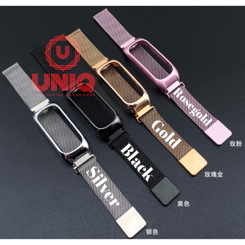 Strap Stainless Steel OPPO Band Smartwatch Strap Milanese Magnetic Loop Oppo Band Original