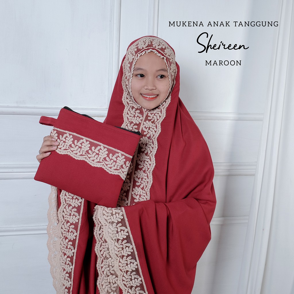 MUKENA BALI TASIK - MUKENA ANAK TANGGUNG SHIREEN