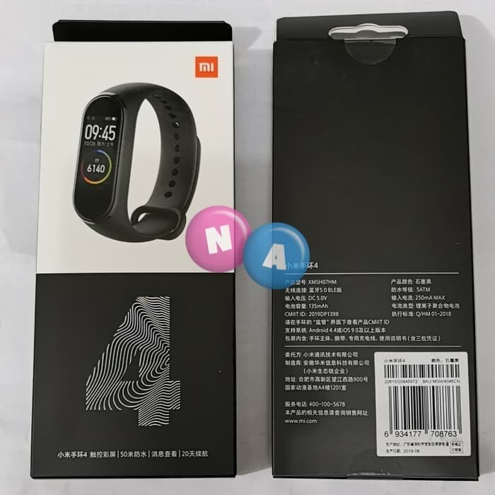 mi band 4 smart watch - smart watch mi band 4 xiao mi original