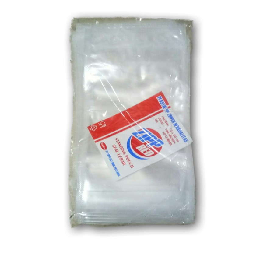 Plastik standing pouch uk 12x20 (isi 50pcs) stp