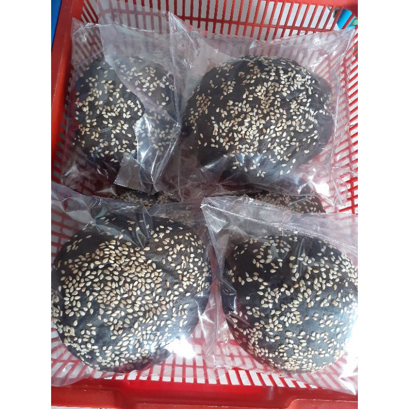 

Roti burger hitam