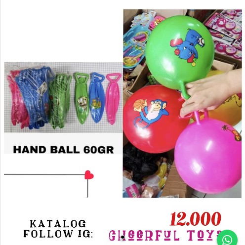 MAINAN ANAK BOLA JUMPING MINI - KARET
