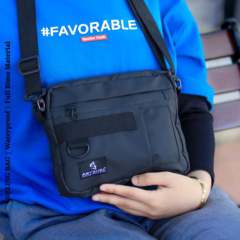 Artshel Slingbag-MOVEN/Tas selempang(waterproof)unisex