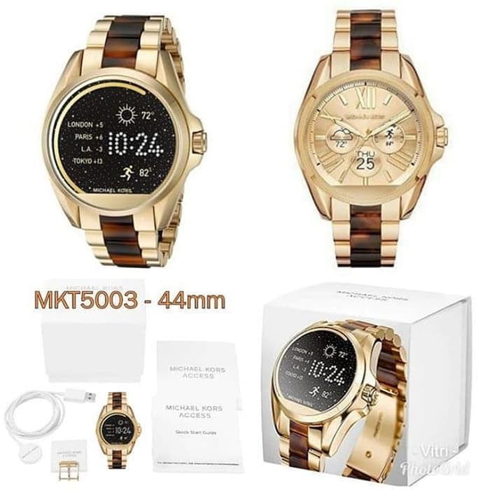 michael kors smartwatch two tone