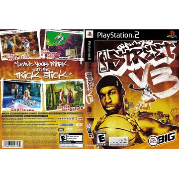 Kaset PS2 Game NBA Street V3
