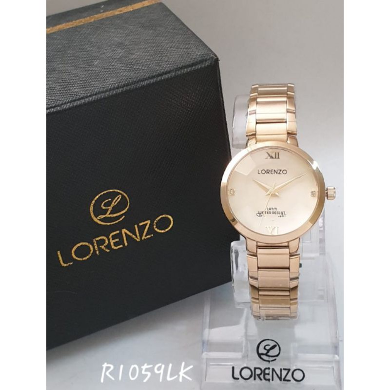 JAM TANGAN WANITA LORENZO R1059L ORIGINAL KUALITAS TERBAGUS