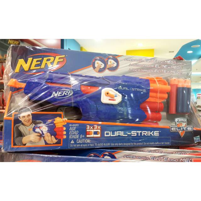 NERF Dual strike. Nerf gun original & murah. Ready surabaya
