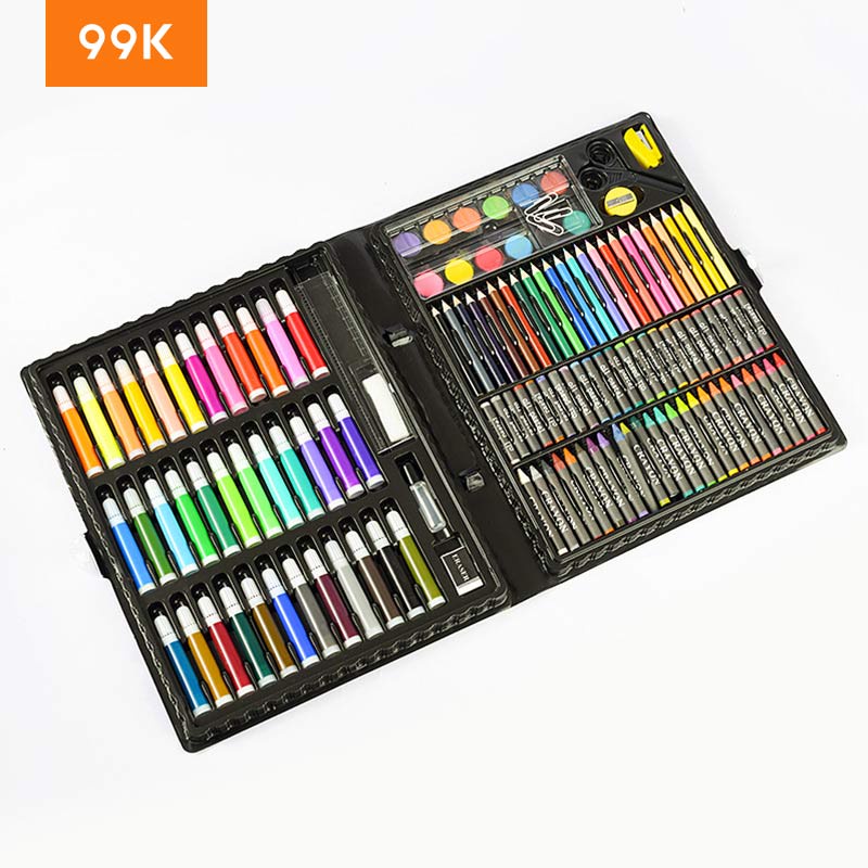 99K Water Color Set  Alat Cat Air Set Anak 150PCS