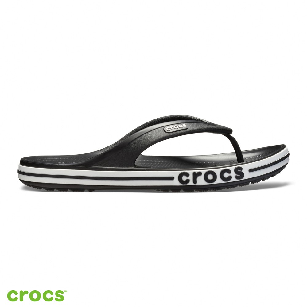 Crocs Baya flip / Baya flip / Crocs Jepit / Sandal Jepit / Sandal Pria / Crocs Pria / Orginal - Black -205393-066