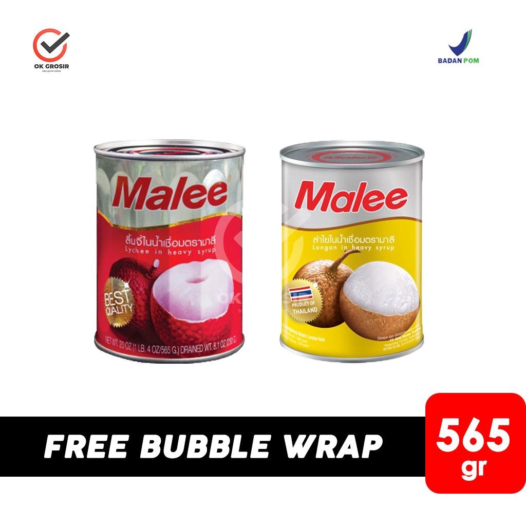 

Malee Canned Fruits / Buah Kaleng (565 gr)