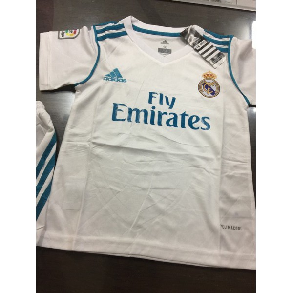 BEST SELLER
 JERSEY BAJU BOLA REAL MADRID HOME KIDS (ANAK) 2017/2018 GRADE ORI BESTSELLER