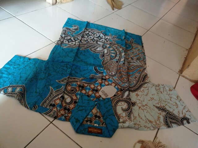Bswart Batik Hrb026 Kenongo Hem Pendek Padi Pekalongan M L Xl Batik Pria