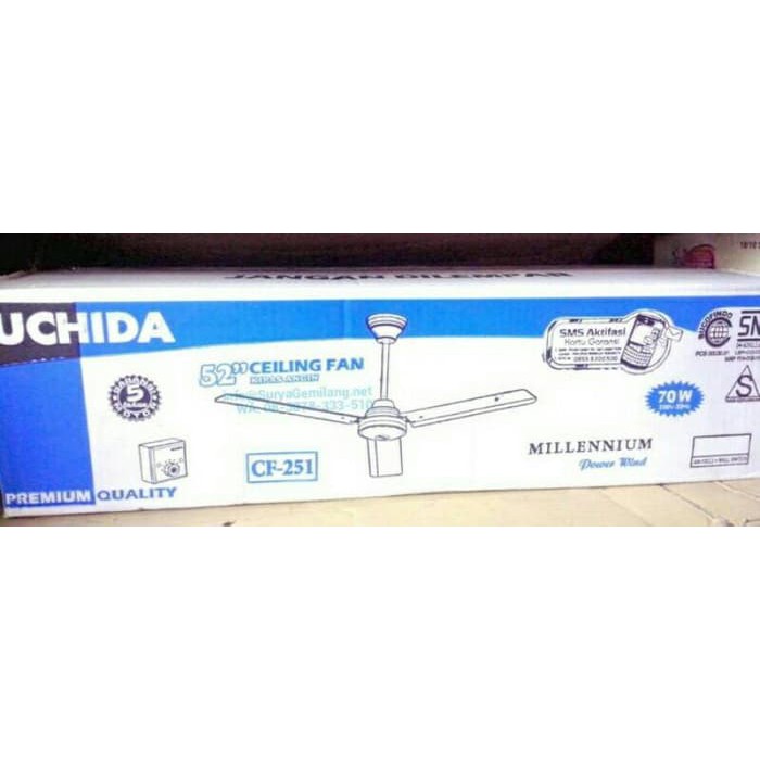 Kipas Angin Gantung Ceiling Fan Uchida CF-251