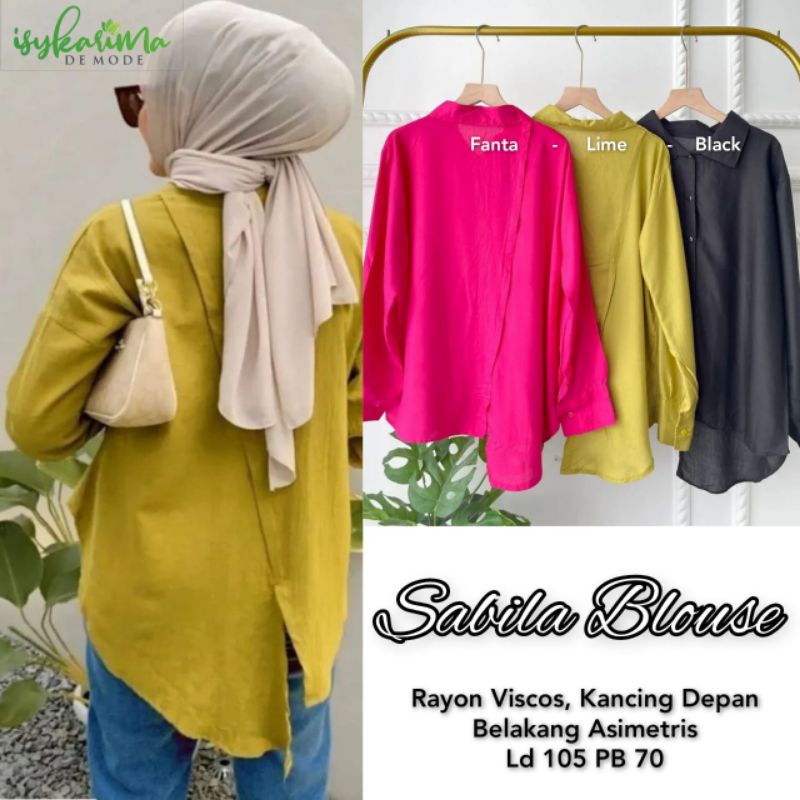Atasan Rayon- indah Blouse - sabila Blouse