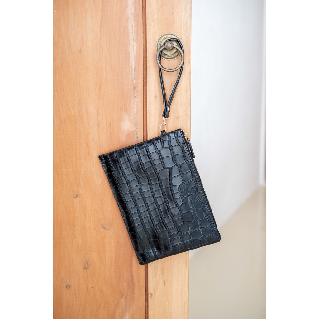 CROCO Clutch 3D LFL - HITAM