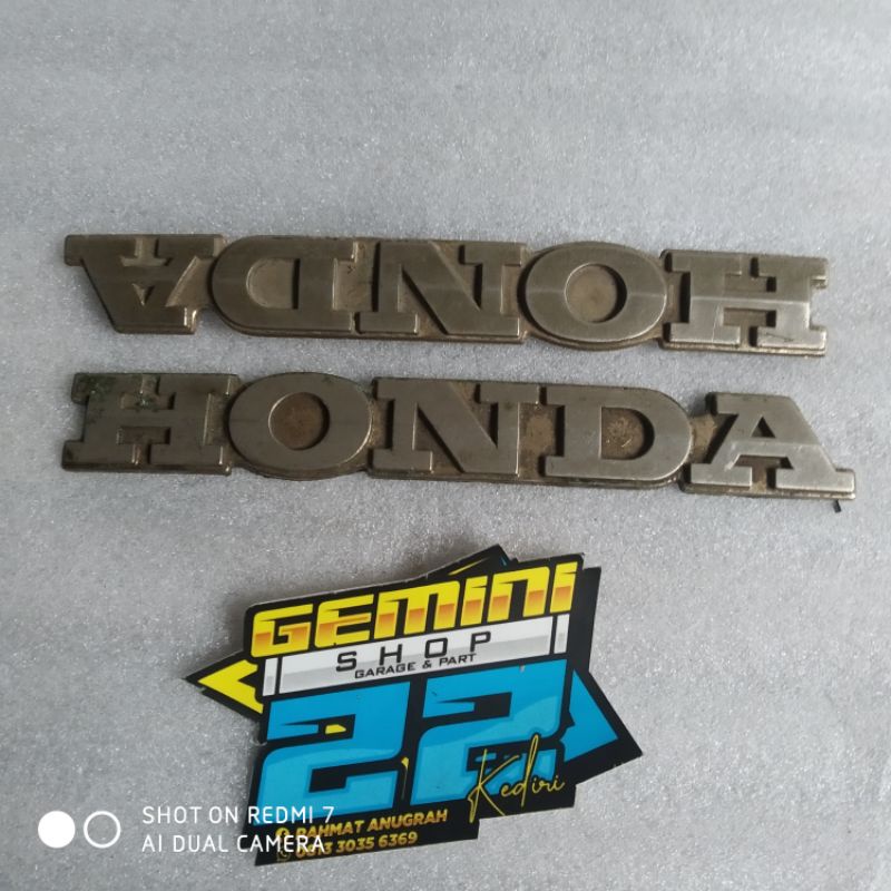 emblem tangki astrea prima Logo tangki honda astrea prima original