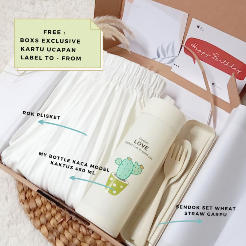 

GIFT BOXS, HAMPERS BOX ROK PLISKET / KADO ULANG TAHUN/ KADO SEMPRO/ KADO WISUDA/ KADO PERNIKAHAN, HAMPERS LEBARAN