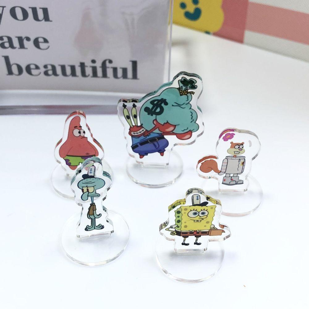 [Elegan] Kartun Model Berdiri6 /10/23Pcs/Set Kawaii Desktop Ornamen Mini Sign Sign Model Mainan Haikyuu Dekorasi Rumah