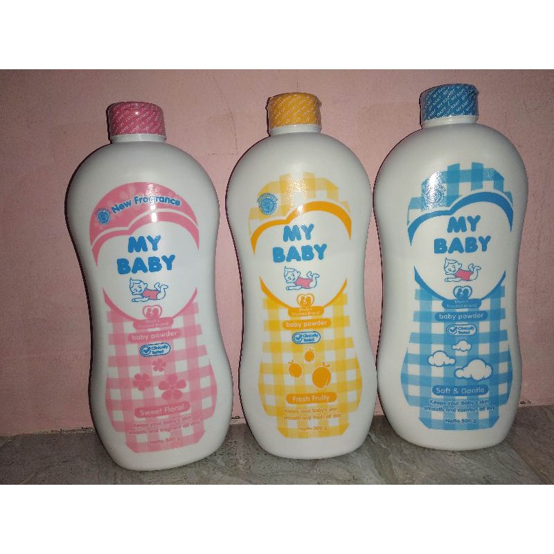 My Baby Powder  Fresh Fruity, Sweet Floral, Soft Gentle 500gr