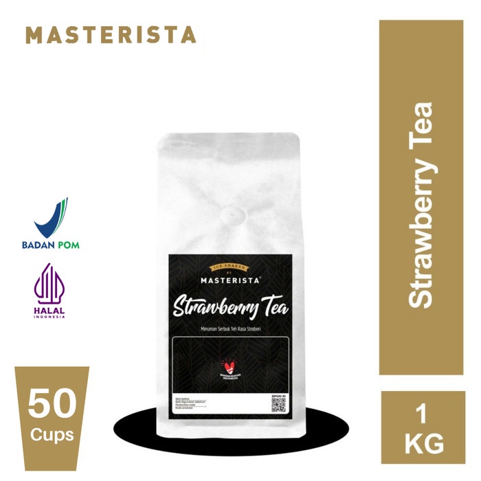 

DISKON - (BISA COD) Bubuk Minuman Strawberry Tea