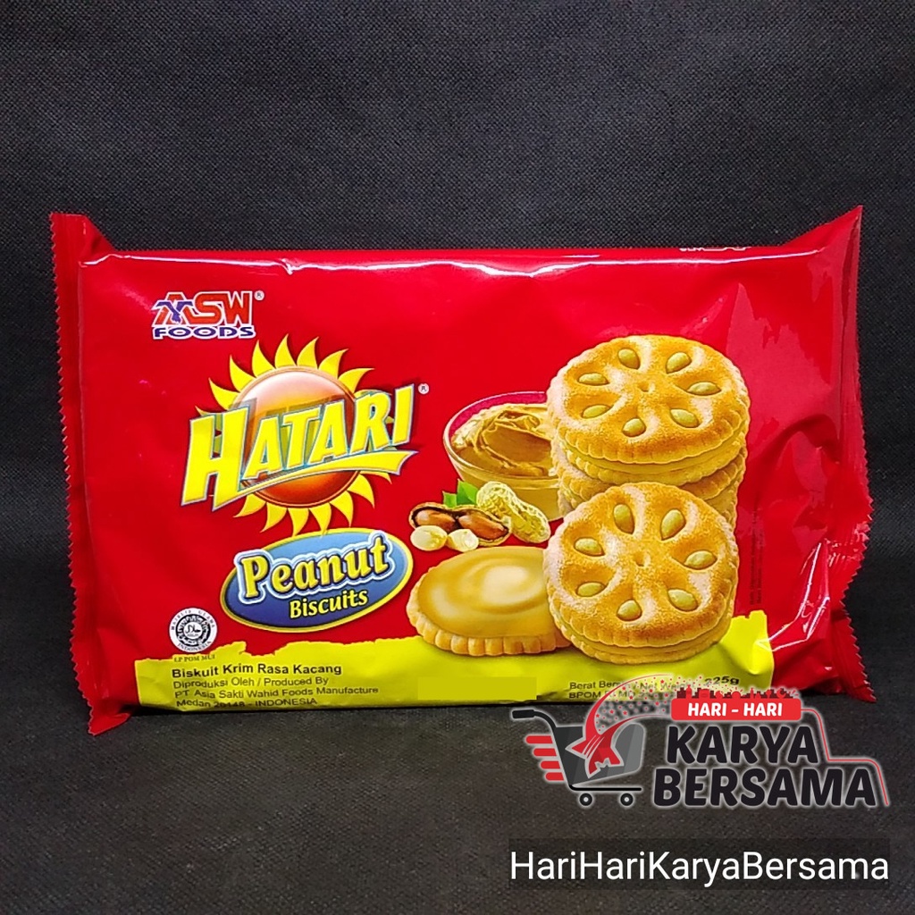 

ASW BISCUIT HATARI PEANUT 225GR