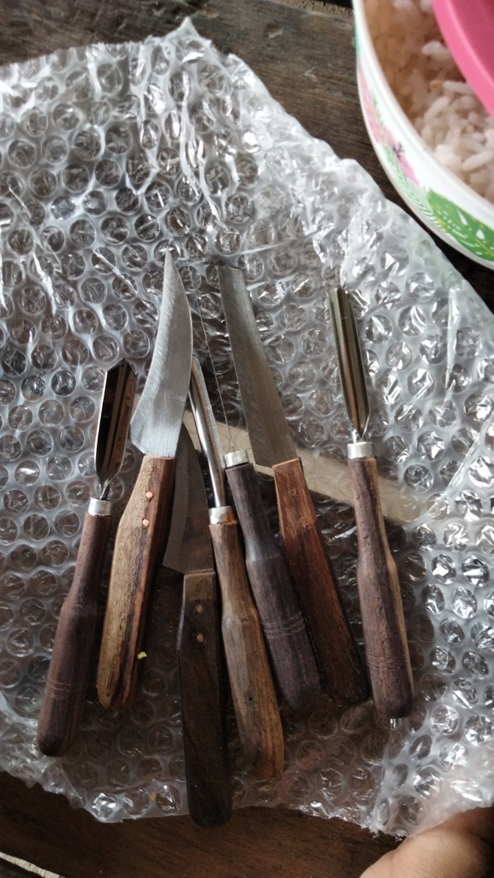 Pisau Ukir Buah / Pisau Garnish / Pisau Carving Tumpeng Garnis Sayur