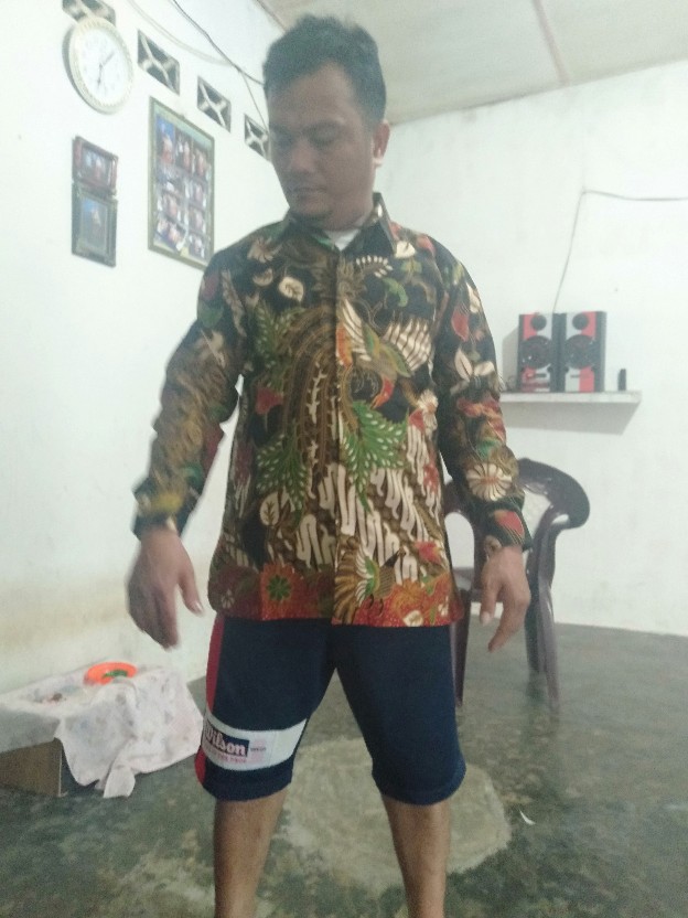 ( Full Furing )kemeja/baju Batik Pria Murah Panjang