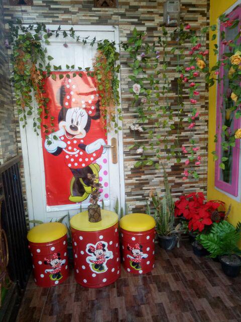 Kursi Tong Hello Kitty/doraemon