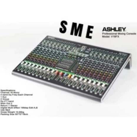 Mixer Ashley v16fx / v16 fx / V16FX