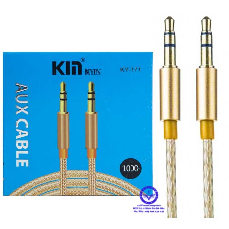 CABLE AUDIO 3.5 TO 3.5 KY171 / CAB58-SAN