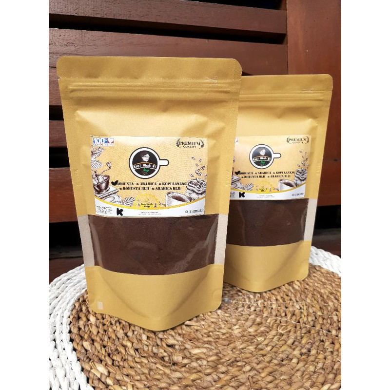 

giling kasar kopi bubuk robusta temanggung 100gr