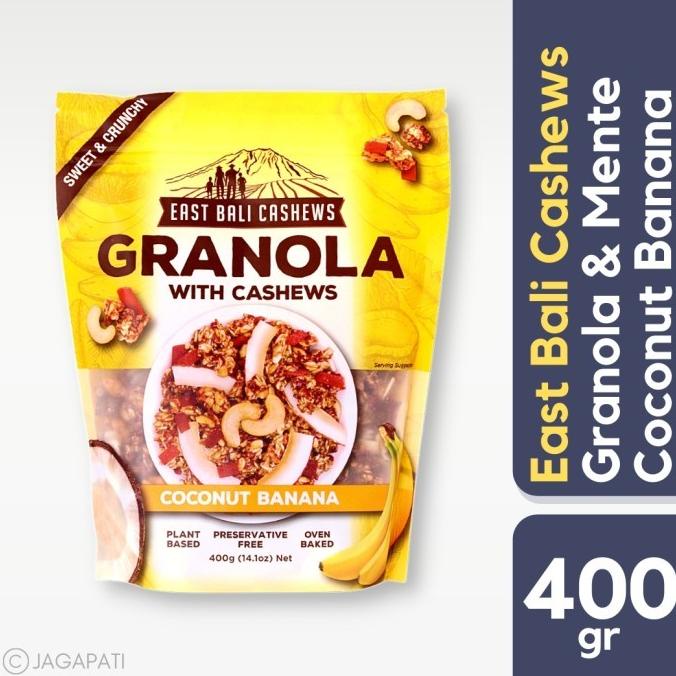 

East Bali Cashew Granola Coconut Banana 400 gr