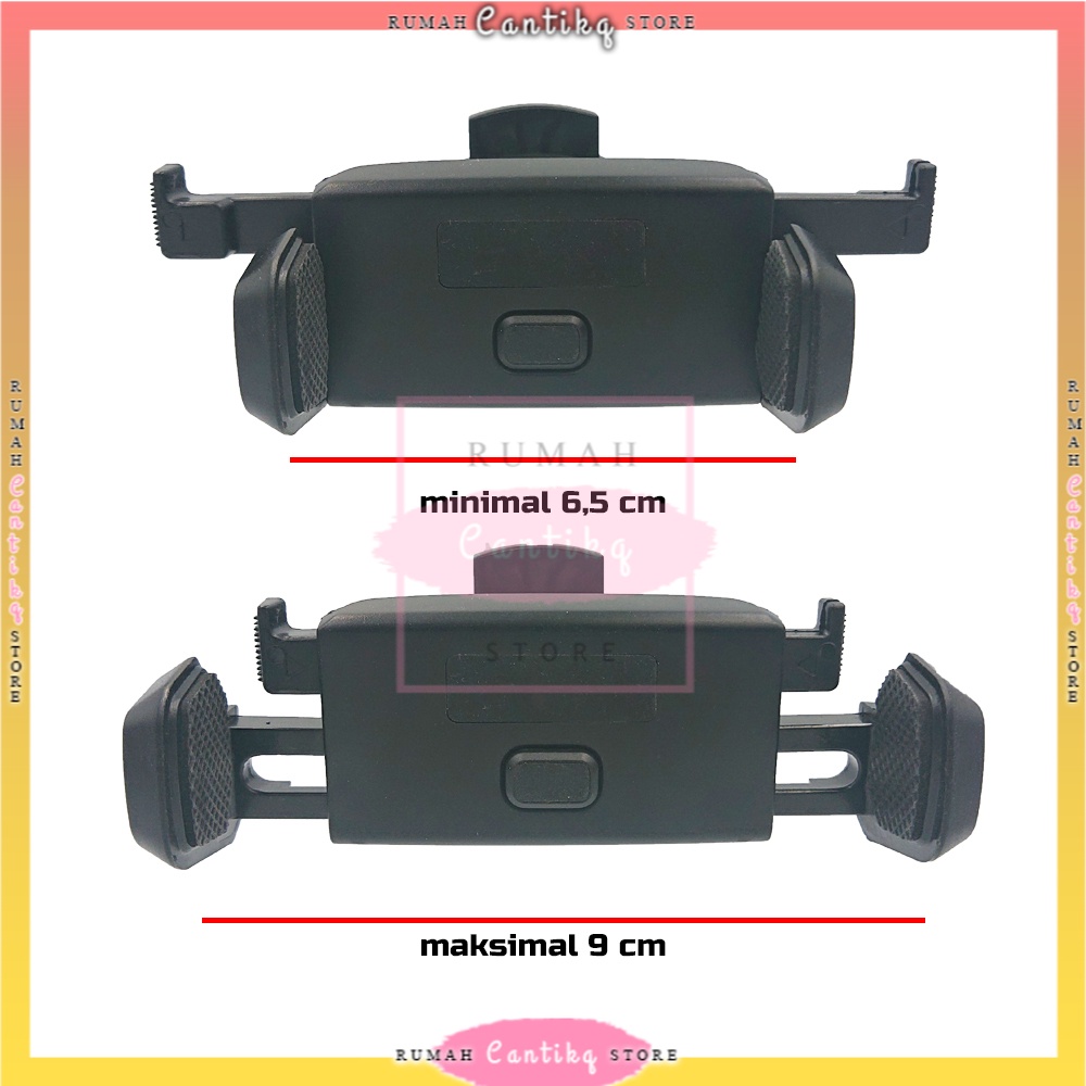 [BISA COD] Jepit Ventilasi AC Holder Handphone / Phone Holder Mobil / Holder HP di AC Mobil / Holder Universal