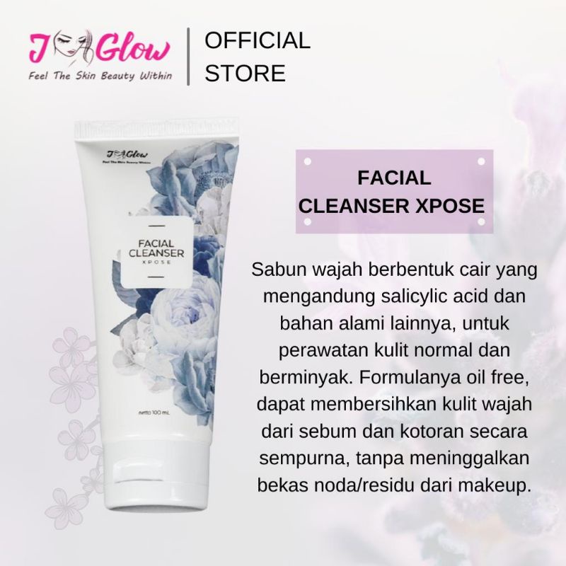 Jglow FACIAL DARK SPOT/ Facial Cleanser Expose(SABUN FLEK)