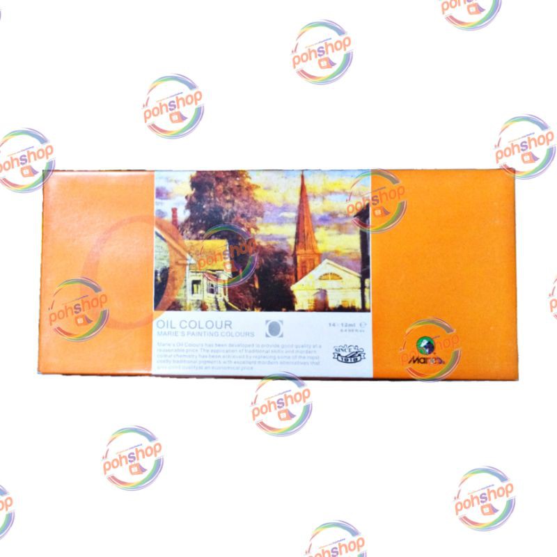 

Marie's 14 Oil Colors × 12ml