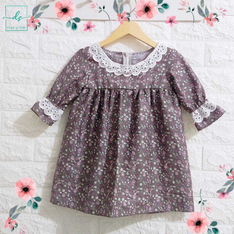 Gamis bayi katun jepang, Gamis aqiqah, Gamis anak perempuan