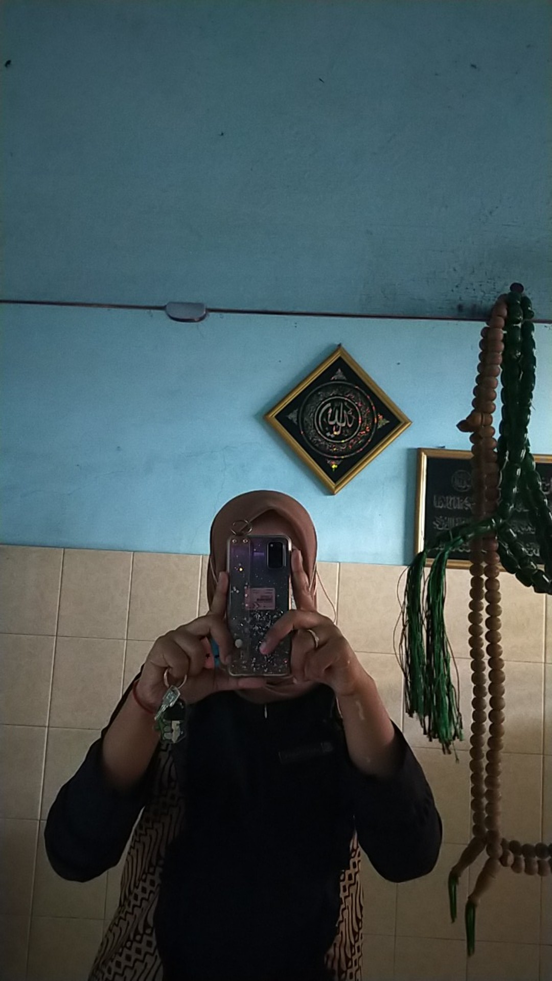 Atasan Batik Wanita Illona Black Busui 9173