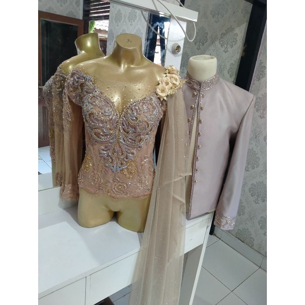 set pakaian pengantin bali