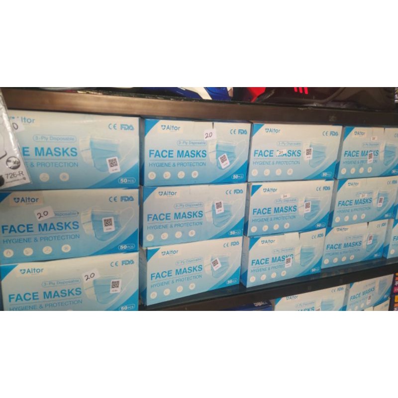 MASKER EARLOP 3PLY ALTOR 1BOX