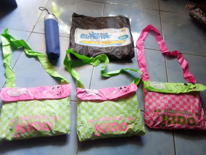 Jktumbrella / Payung Lipat 3 Polos Warna / Payung Grc - Gr355