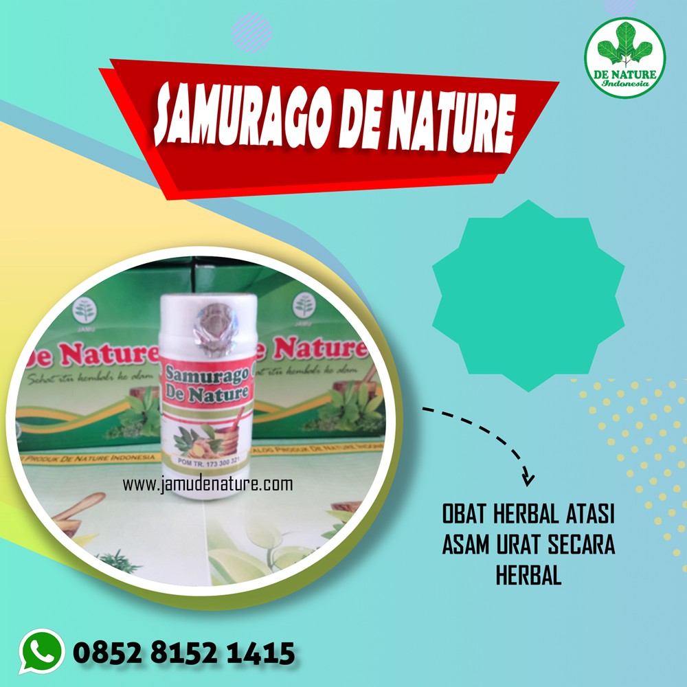 SAMURAGO - Obat Asam Urat Asli De Nature Indonesia