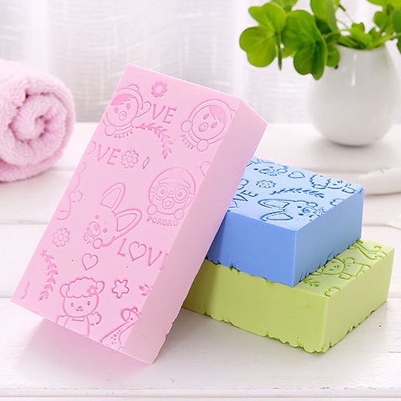 COD MAKASSAR Spons Busa Mandi Penghilang Daki/ Spons mandi penghilang daki